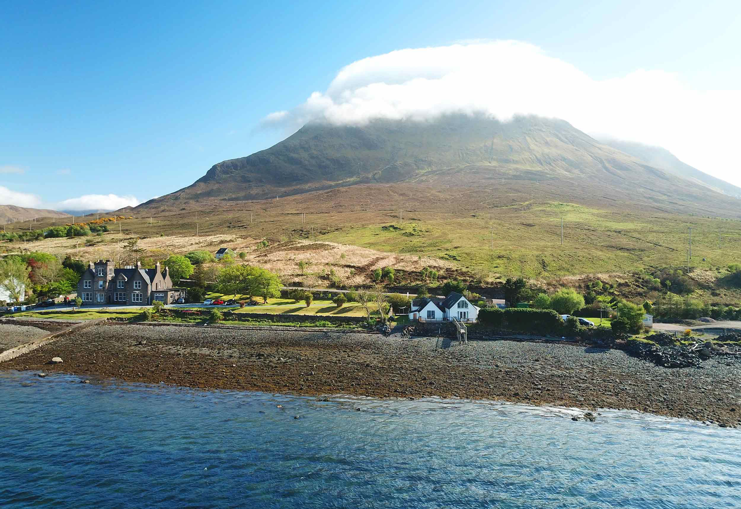 Enjoy stunning views at Taransay House Luxury Guest House in Portree